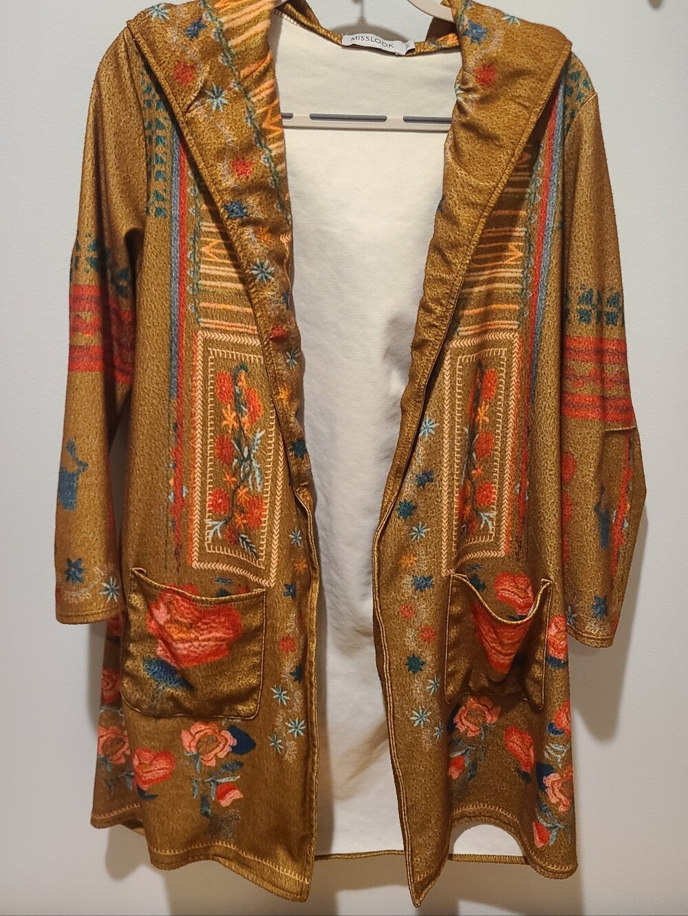 Misslook Lightweight Jacket Floral